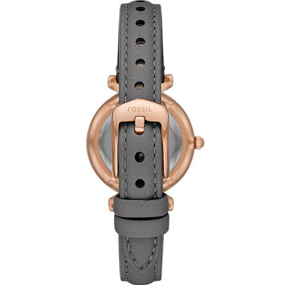 Fossil Carlie Mini Grey Dial Women 28mm