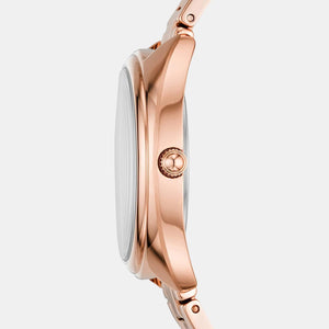 Gabby Women Quartz Rose Gold Dial Analog Stainless Steel Watch ES5070