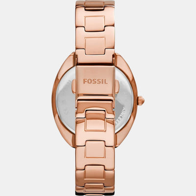 Gabby Women Quartz Rose Gold Dial Analog Stainless Steel Watch ES5070