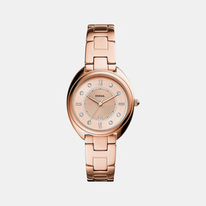 Gabby Women Quartz Rose Gold Dial Analog Stainless Steel Watch ES5070