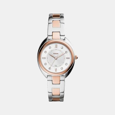 Gabby Women Quartz White Dial Analog Stainless Steel Watch ES5072