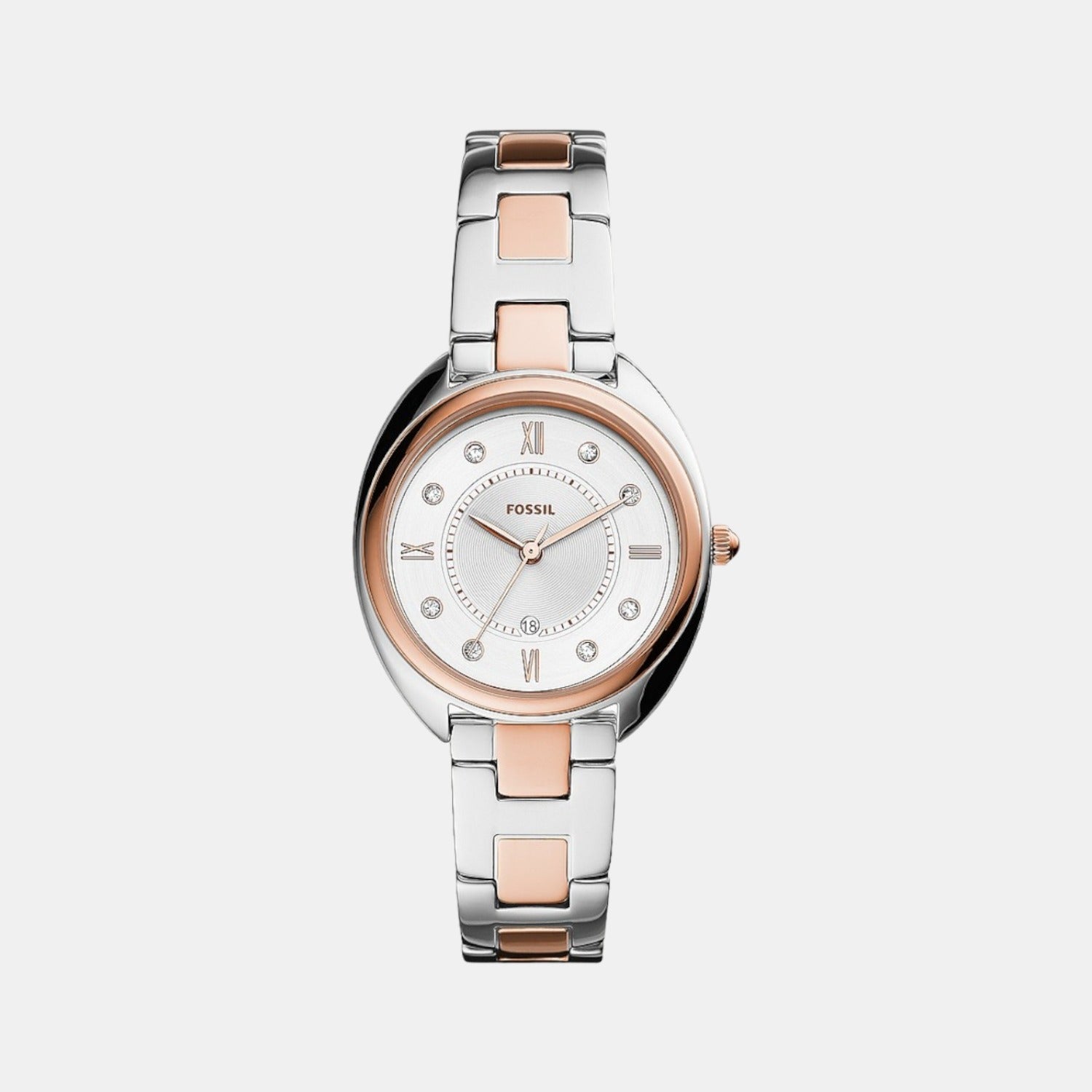 Gabby Women Quartz White Dial Analog Stainless Steel Watch ES5072