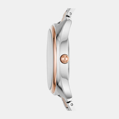 Gabby Women Quartz White Dial Analog Stainless Steel Watch ES5072