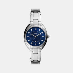 Gabby Women Quartz Blue Dial Analog Stainless Steel Watch ES5087