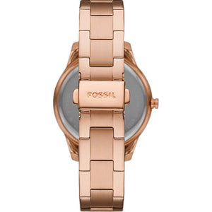 Fossil Stella Sport Rose Gold Dial Women's watch 37mm