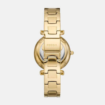 Carlie Women Quartz Silver Dial Analog Stainless Steel Watch ES5159
