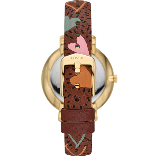 Fossil Jacqueline Gold Dial Women 36mm