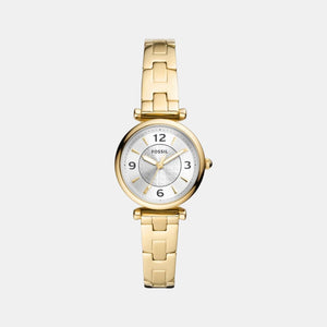 Carlie Women Quartz Silver Dial Analog Stainless Steel Watch ES5203