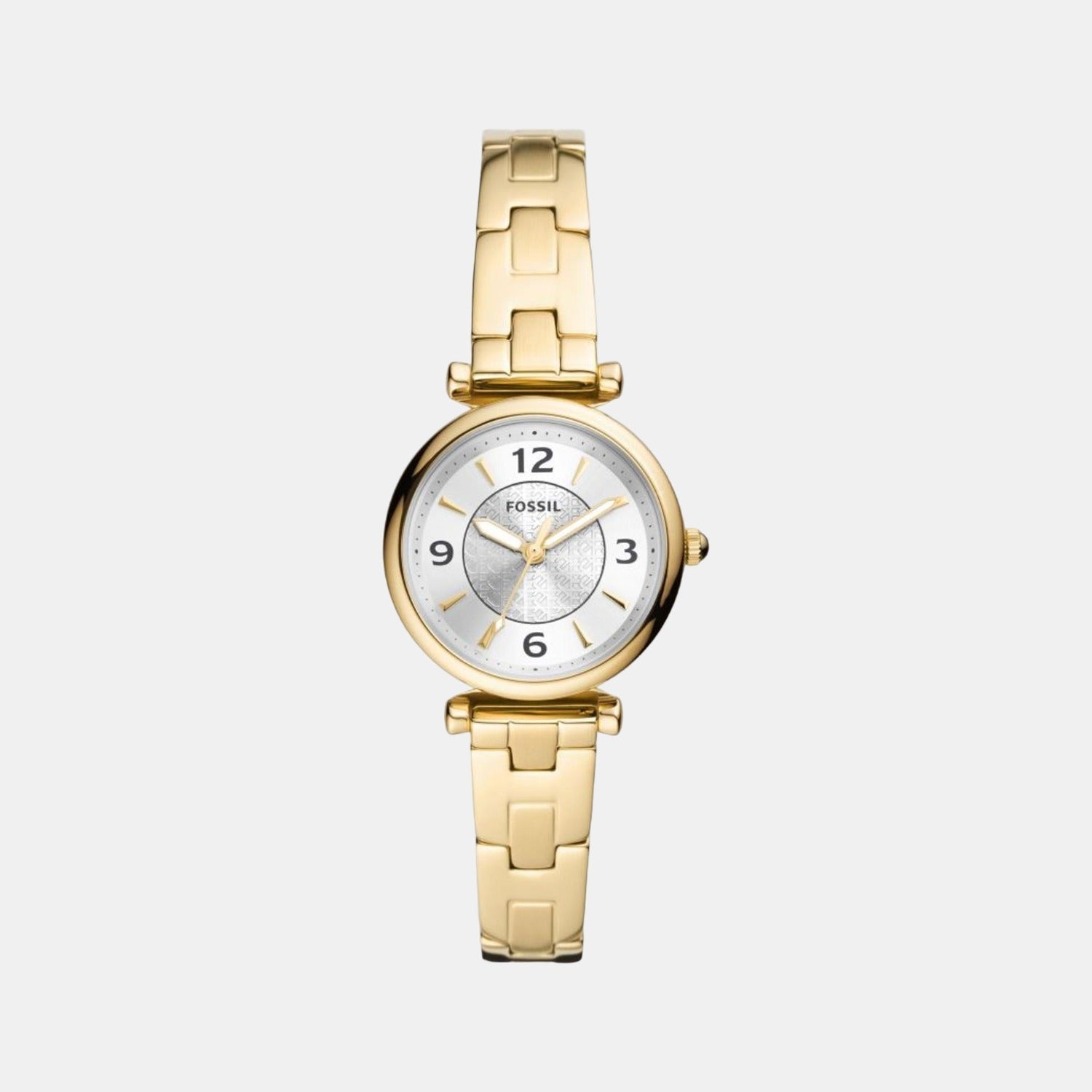 Carlie Women Quartz Silver Dial Analog Stainless Steel Watch ES5203