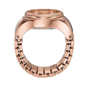 Fossil Ring Rose Dial Unisex 15mm