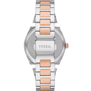 Fossil Scarlette Silver Dial Women 38mm