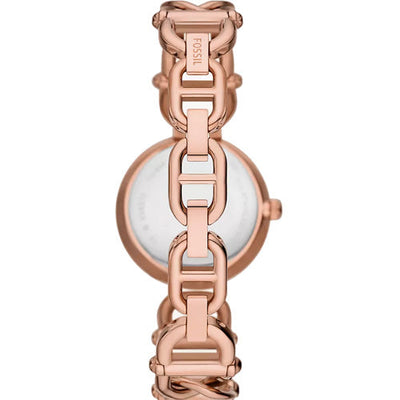 Fossil Carlie Silver Dial Women 30mm