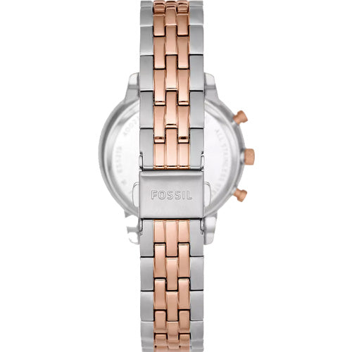 Fossil Neutra Women's Mother-Of-Pearl Dial & Rose Gold Chain Watch