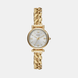 Carlie Women Quartz Silver Dial Analog Stainless Steel Watch ES5329