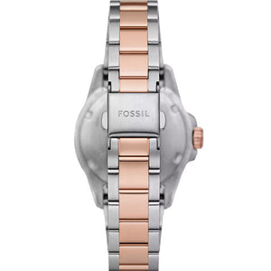 Fossil Blue Dive Grey Dial Women 36mm