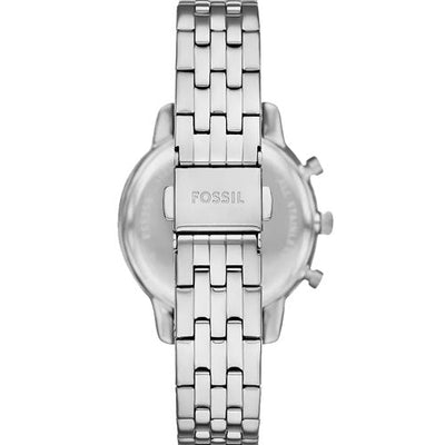 Fossil Neutra Women's Mother-Of-Pearl Dial & Silver Chain Watch