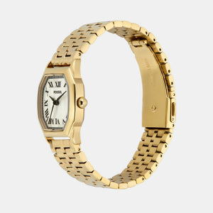 Harlow Women Quartz Cream Dial Analog Stainless Steel Watch ES5361