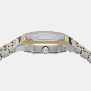 Harlow Women Quartz Cream Dial Analog Stainless Steel Watch ES5362