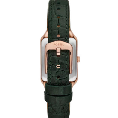 Fossil Raquel Green Dial Women 23mm ES5366