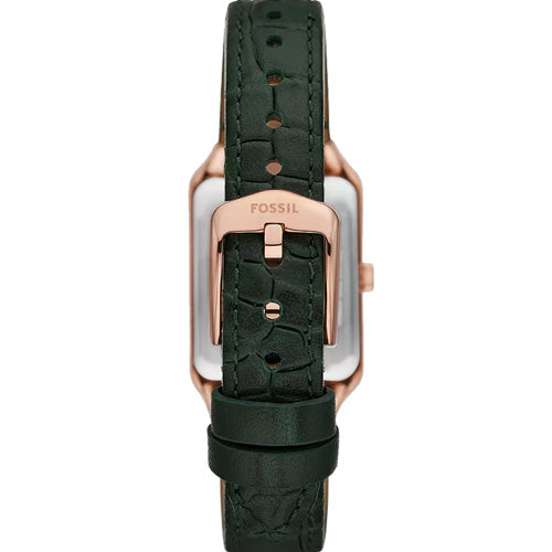 Fossil Raquel Green Dial Women 23mm ES5366