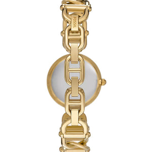 Fossil Carlie Gold Dial Women 30mm ES5375