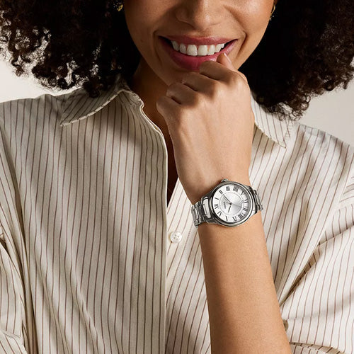 Fossil Gilmore Silver Dial Women 38mm ES5393