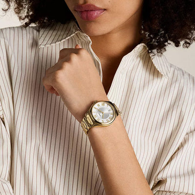 Fossil Gilmore Silver Dial Women 38mm ES5395