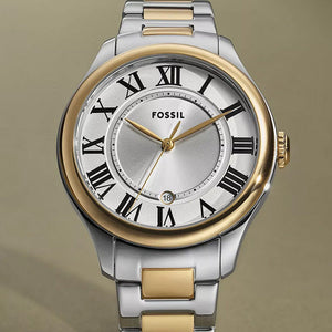 Fossil Gilmore Silver Dial Women 38mm ES5396
