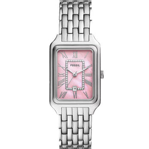 Fossil Raquel Pink Mother-Of-Pearl Dial Women 26mm ES5401