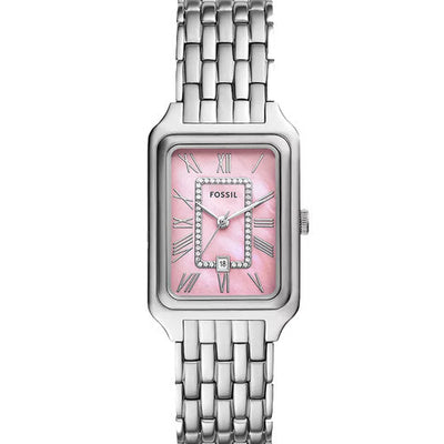Fossil Raquel Pink Mother-Of-Pearl Dial Women 26mm ES5401