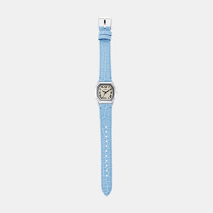 Harlow Women Quartz Cream Dial Analog Leather Watch ES5405
