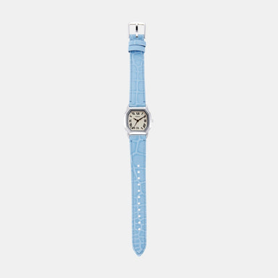 Harlow Women Quartz Cream Dial Analog Leather Watch ES5405