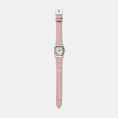 Harlow Women Quartz Cream Dial Analog Leather Watch ES5406
