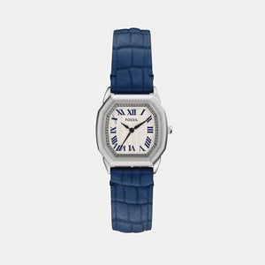Harlow Women Quartz Cream Dial Analog Leather Watch ES5425