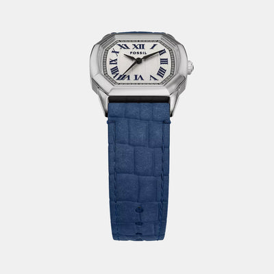 Harlow Women Quartz Cream Dial Analog Leather Watch ES5425