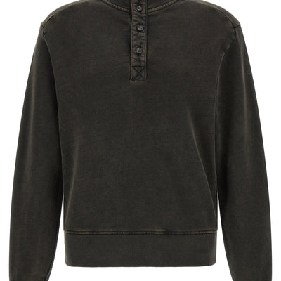 Entire Studios Buttoned Turtleneck Sweatshirt
