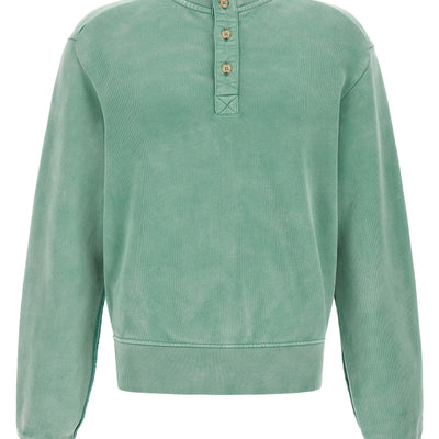 Entire Studios Buttoned Turtleneck Sweatshirt