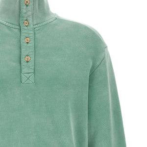 Entire Studios Buttoned Turtleneck Sweatshirt