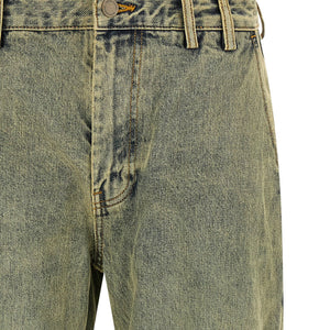 Entire Studios Cuff Surface Wave Jeans
