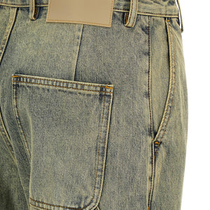 Entire Studios Cuff Surface Wave Jeans