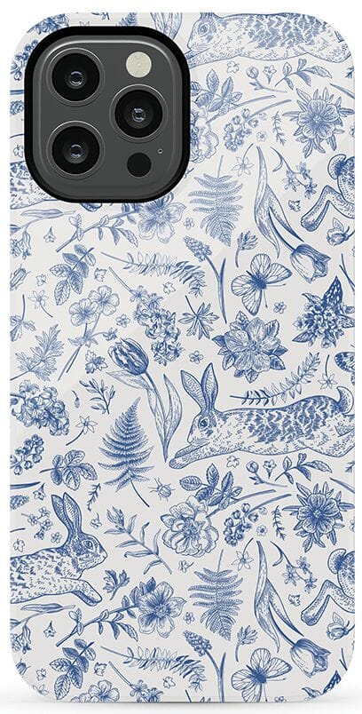 Hop & Bloom | Bunny Toile Case