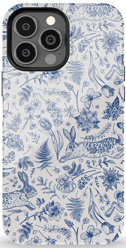 Hop & Bloom | Bunny Toile Case