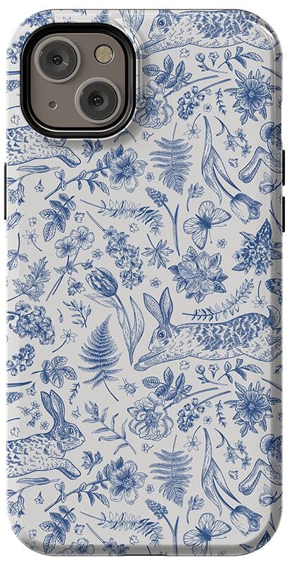 Hop & Bloom | Bunny Toile Case