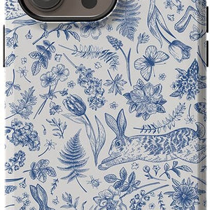 Hop & Bloom | Bunny Toile Case