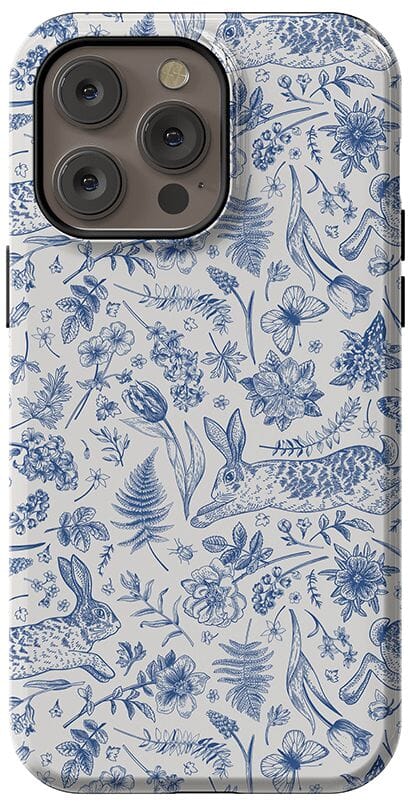 Hop & Bloom | Bunny Toile Case