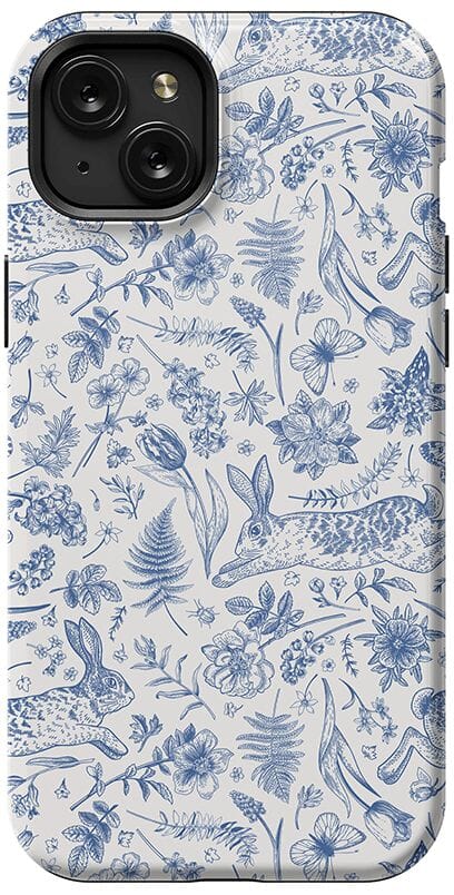 Hop & Bloom | Bunny Toile Case