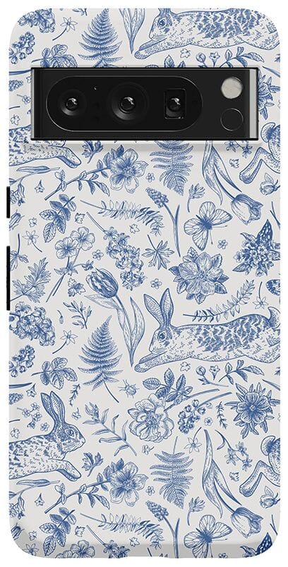 Hop & Bloom | Bunny Toile Case