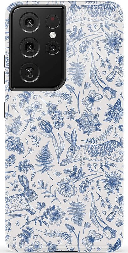 Hop & Bloom | Bunny Toile Case