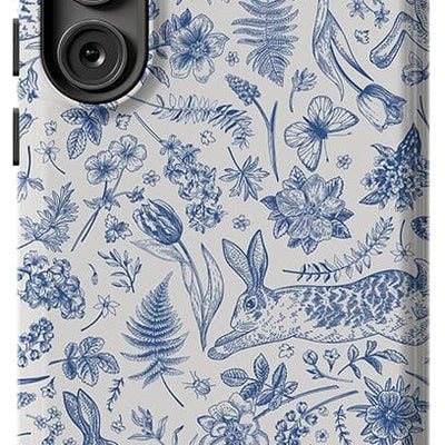Hop & Bloom | Bunny Toile Case