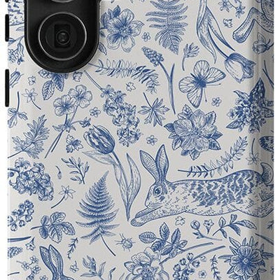 Hop & Bloom | Bunny Toile Case